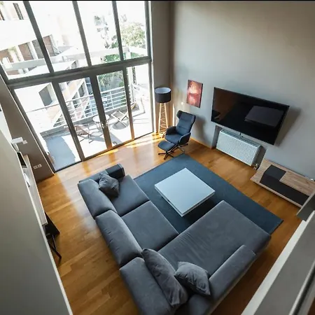 Ferienwohnung Minimal Brand New Loft Next To Subway Athen Exterior foto